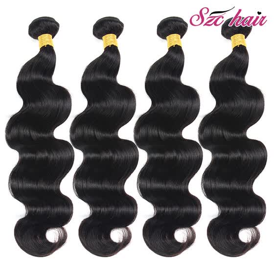 Shop 7a Grade 4pcs Lot Malaysian Virgin Hair Weaves Unprocessed