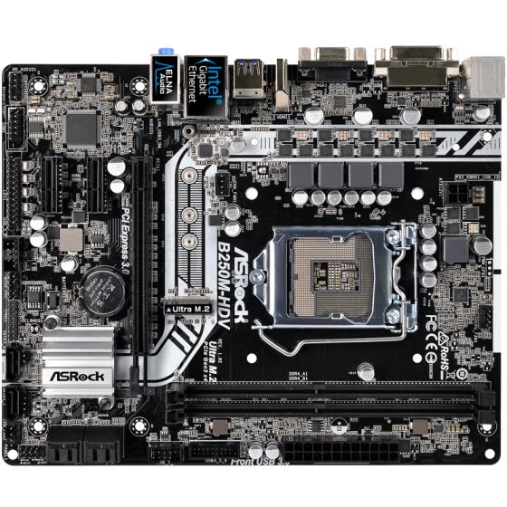 Asrock b250m hdv какие процессоры поддерживает