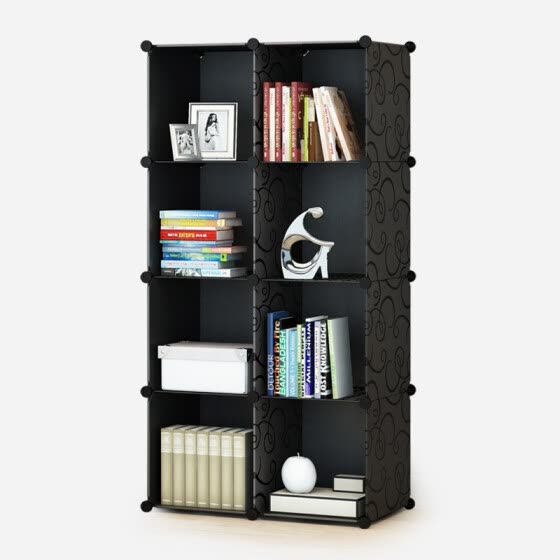 Shop Kou Si Simple Bookcase Free Combination Locker Plastic