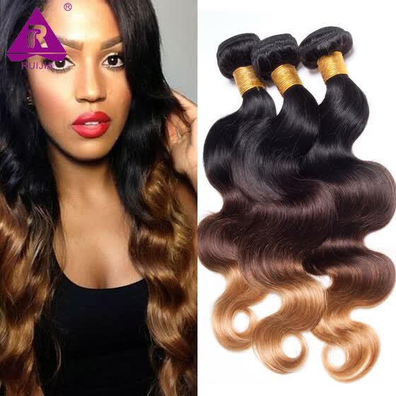 Shop 8a Blonde Weave Bundles Brazilian Ombre Human Hair 1b 4 27