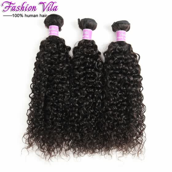 Shop Fashion Vila Peruvian Curly Virgin Hair 3 Bundles Peruvian