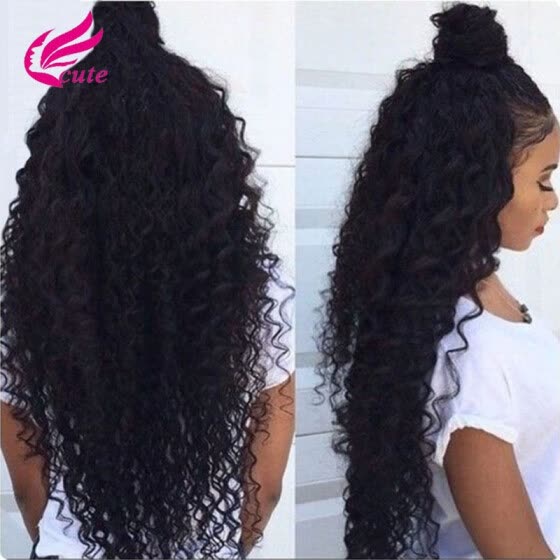 brazilian deep wave curly virgin hair