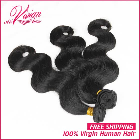 Shop Brazilian Virgin Hair Body Wave 3pcs Lots Queen Weave Beauty