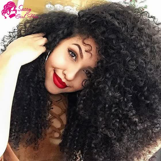 Shop 7a Virgin Malaysian Curly Hair With Closure Deep Curly Weave