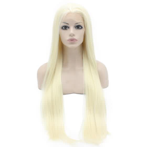 pale blonde wig