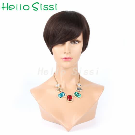 Shop Short Human Hair Wigs For Black Women African American Wig