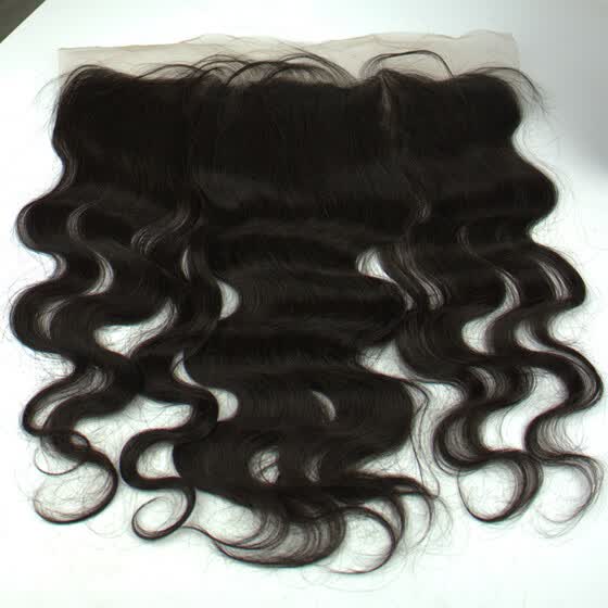 Shop Brazilian Body Wave Lace Frontal Closure With Baby Hair 13 4