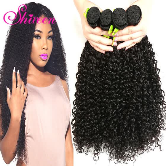 Shop Malaysian Curly Virgin Hair 3 Bundles 8a Curly Crochet Hair