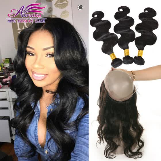 Shop Cheap Raw Indian Hair With Closure Black Virgin Human Hair