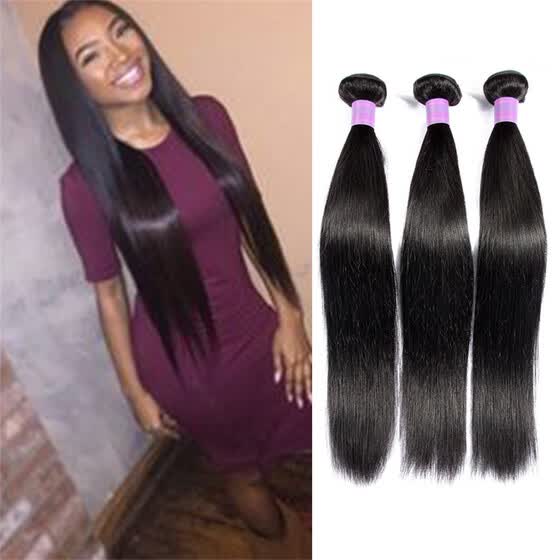 Shop 7a Unprocessed Brazilian Virgin Hair 1pcs Straight Hair