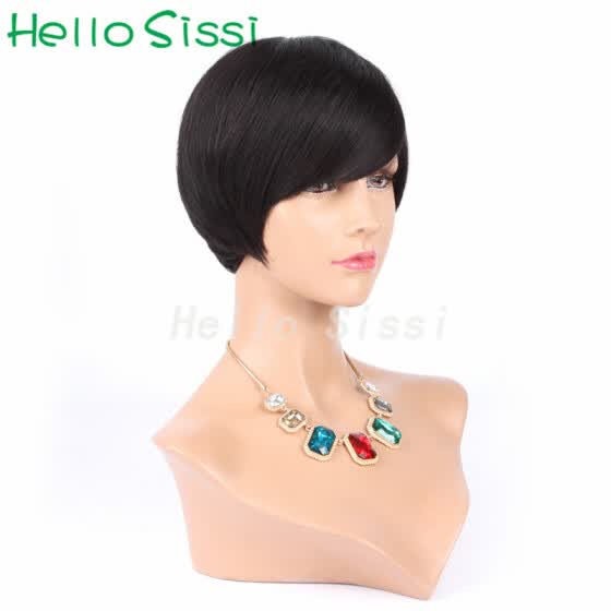 Shop Pixie Very Short Glueless Full Lace Human Cut Hair Wig