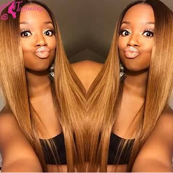 Shop 7a Brazilian Virgin Hair Silky Straight Human Hair Wigs Two