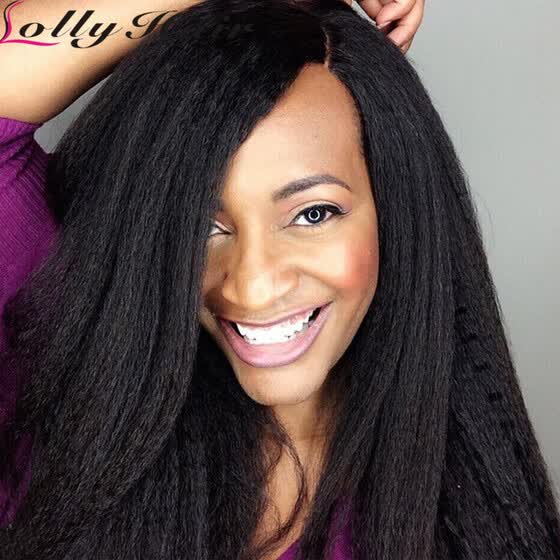 Shop Quality Coarse Yaki Human Hair Weaves Cheap 7a Peruvian