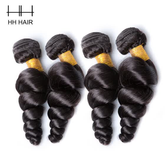 Shop Hhhair Cambodian Virgin Hair Loose Wave 4 Bundles Cambodian