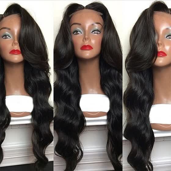 Shop New Fashion Body Wave Lace Front Human Hair Wigs Grade 7a