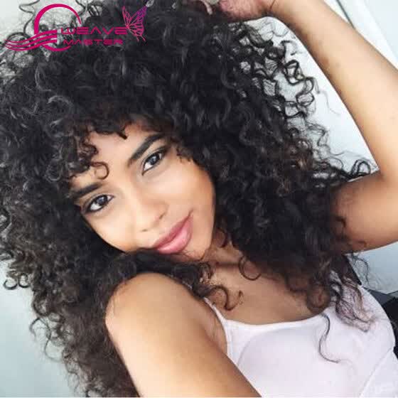 Shop Weave Master Kinky Afro 3 Bundles Brazilian Curly Virgin Hair