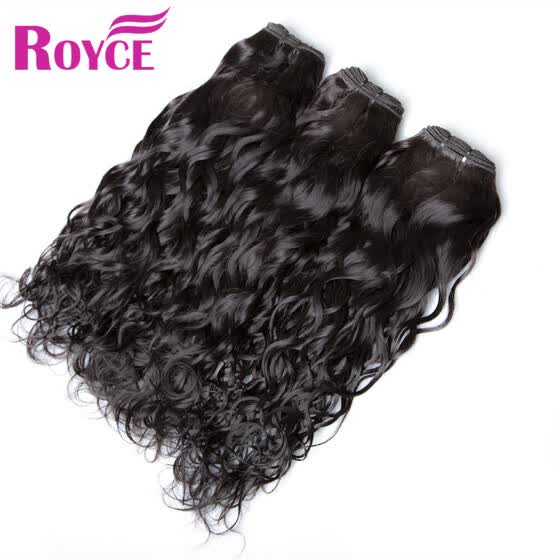 Shop Indian Water Wave Virgn Hair 3bundles Deals Raw Indian Hair