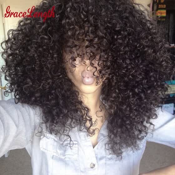 Shop Indian Kinky Curly Virgin Hair 3 Bundles Indian Remy Kinky