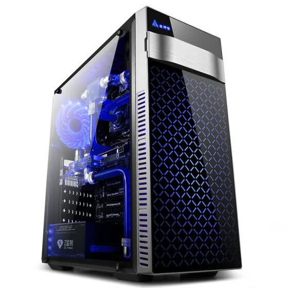 Shop Golden Field Foresees V5 Black Water Cooled Chassis Atx