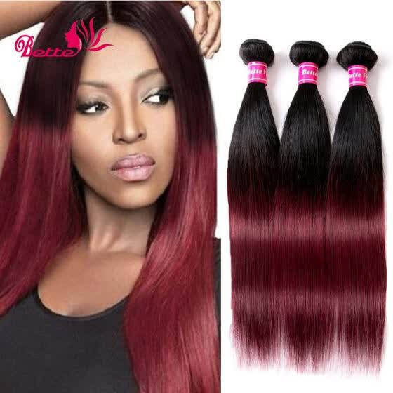 Shop Bettehair Virgin Brazilian Human Hair Ombre Hair Straght Hair