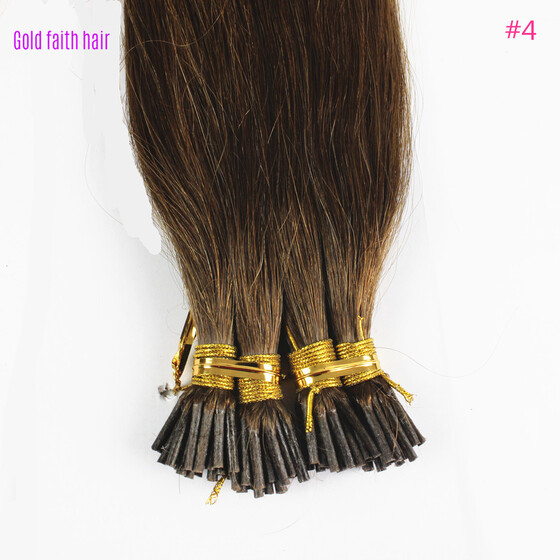 stick tip human hair Remy Hair Extensions 1G i tip