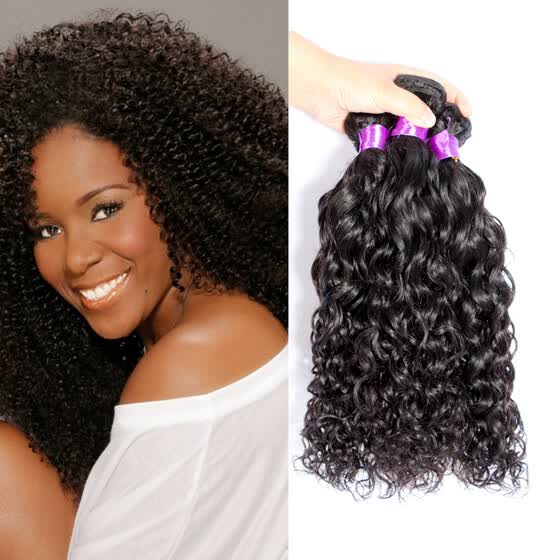 Shop Peruvian Water Wave Weave Ocean Wave Virgin Hair 3 Bundles