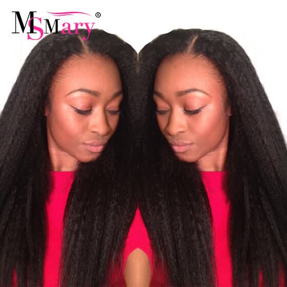 Shop Brazilian Yaki Straight Hair 4 Bundles 7a Brazilian Hair