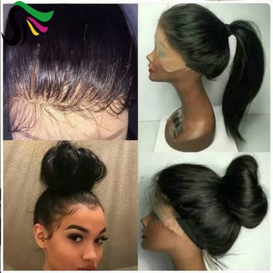 Shop 9a Virgin Full Lace Human Hair Wigs With Baby Hair Silky