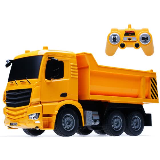 double e dump truck