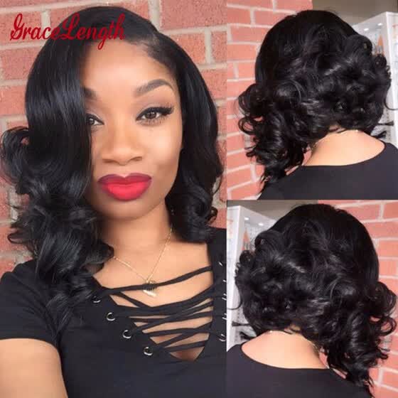 Shop Grace Length Hair Brazilian Loose Wave Virgin Hair 3 Bundles