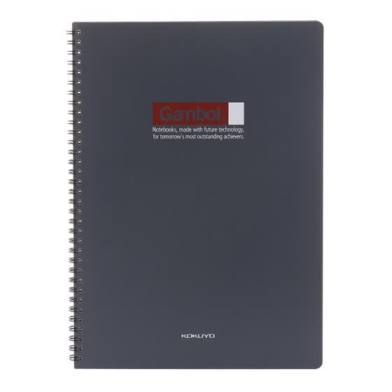 Shop KOKUYO Gambol Double Spiral Binding PP Surface Notebook / Notepad ...