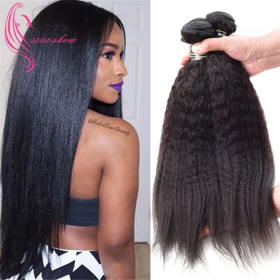 Shop 7a Mongolian Virgin Hair 3 Bundles Kinky Straight Hair
