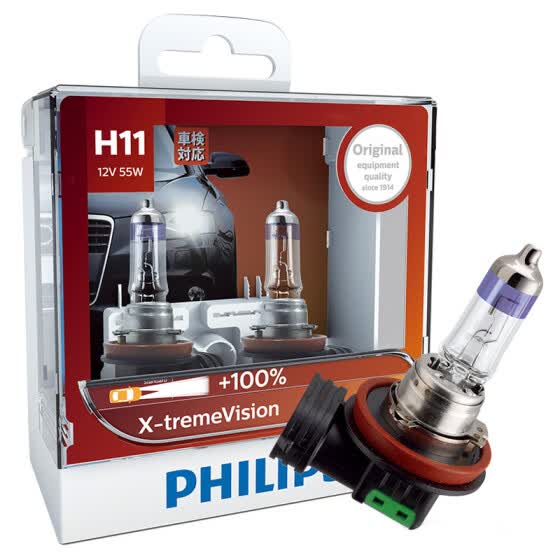 Автомобильные лампы philips h11