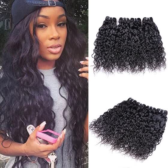 Shop Brazilian Natural Wave Hair Weave Bundles Remy Hair 100