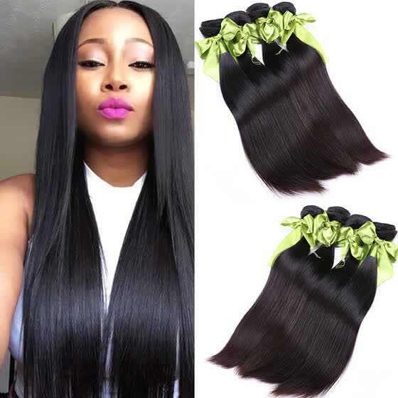 Shop Peruvian Virgin Hair Straight 4bundles 7a Unprocessed