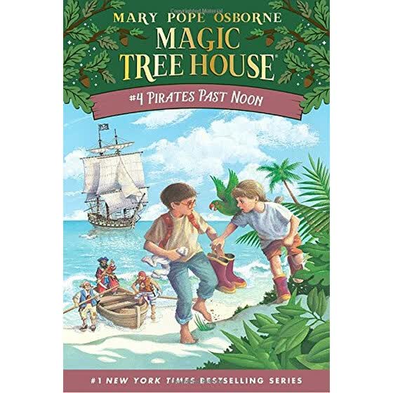 Shop Pirates Past Noon Magic Tree House 4 神奇树屋系列4 海盗的藏宝图英文原版online From Best Children Sinology On Jd Com Global Site Joybuy Com