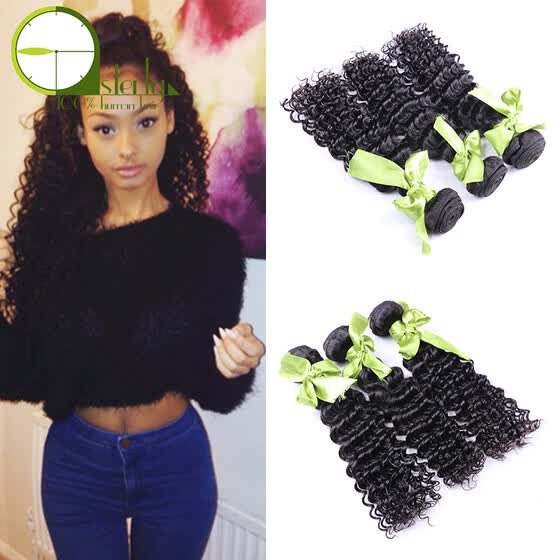 Shop Hot Sale 9a Peruvian Deep Wave Virgin Hair 4 Bundles 100