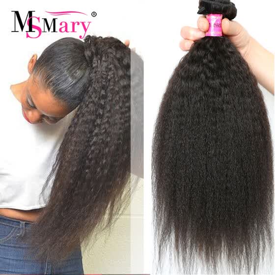 Shop Indian Yaki Human Hair Weave 7a Unprocessed Indian Virgin