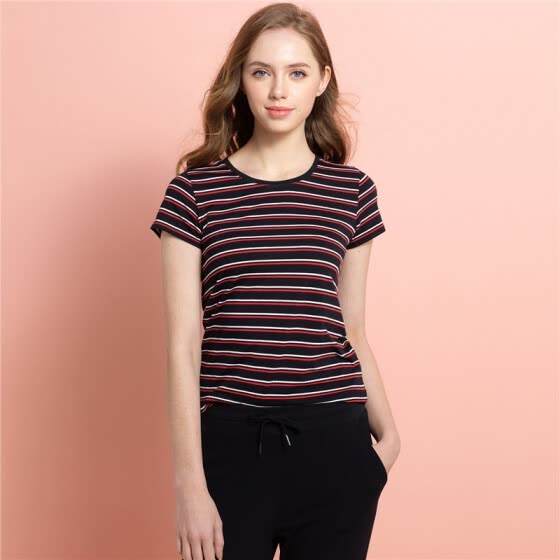 red and black t shirt women's