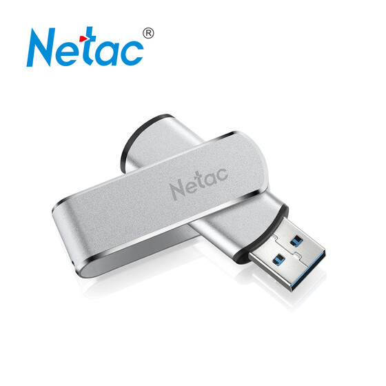  Флешка Netac U388 U, 64 ГБ USB3.0, серебристый 
