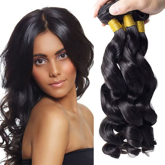 Shop Virgin Malaysian Hair Loose Wave Weave Cheap Human Hair 4