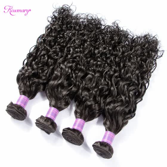 Shop Peruvian Water Wave Weave Ocean Wave Virgin Hair 4 Bundles