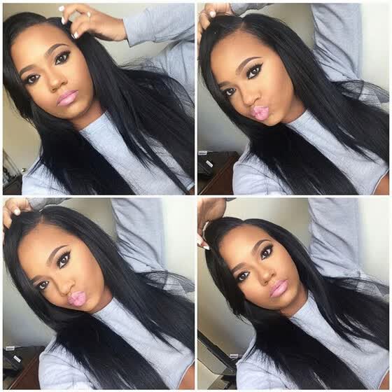 Shop Malaysian Virgin Hair Straight Weave Mink Remy Human Hair