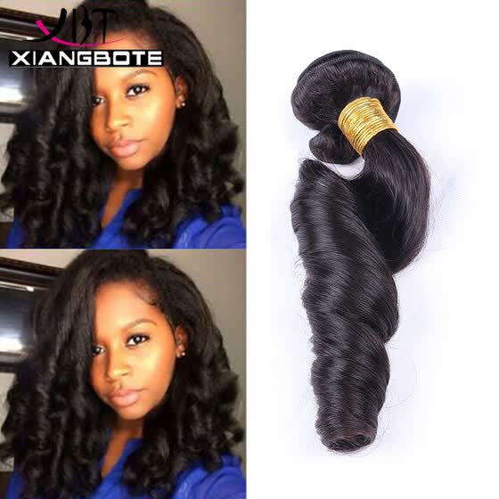 Shop Brazilian Virgin Fumi Bouncy Curly Hair Human Hair 3 Bundles