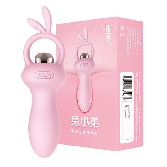 Female anal sex toys in use