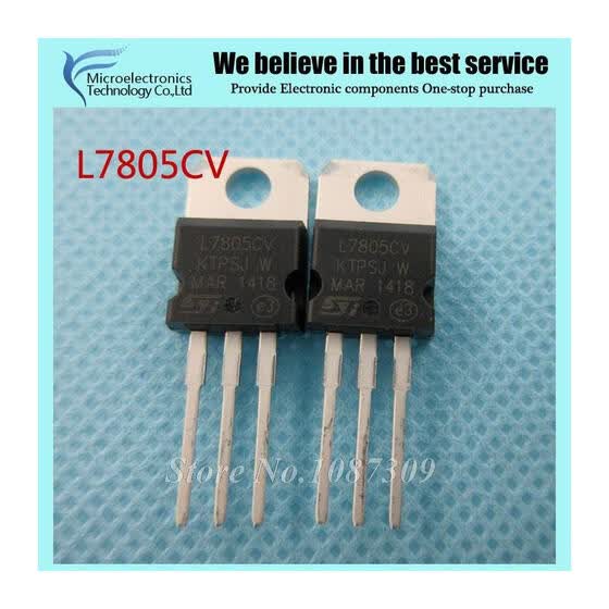 Shop 10pcs free shipping L7805CV L7805 KA7805 MC7805 Voltage Regulator