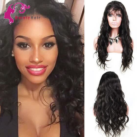 Shop 8a Full Lace Wig Malaysian Virgin Hair With Baby Hair Natural