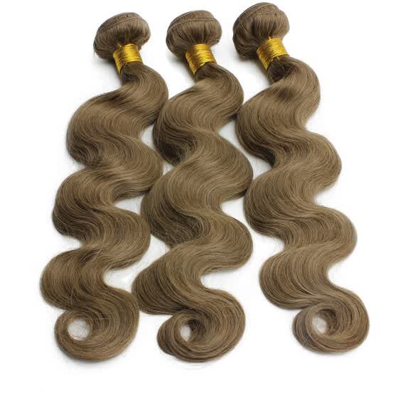 Shop 8 Medium Ash Brown Weave Body Wave 6a Virgin Indian Remy