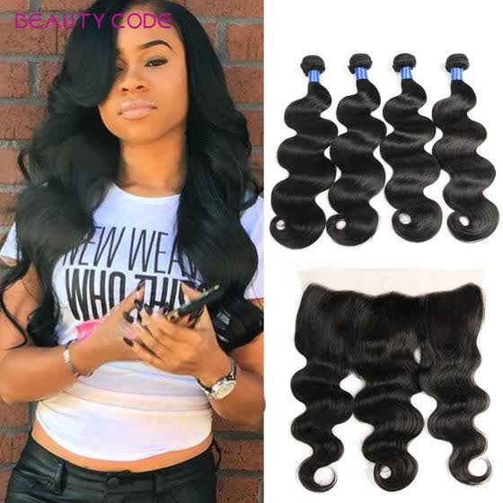 Shop 100 Peruvian Body Wave Bundles With Lace Frontal Peruvian