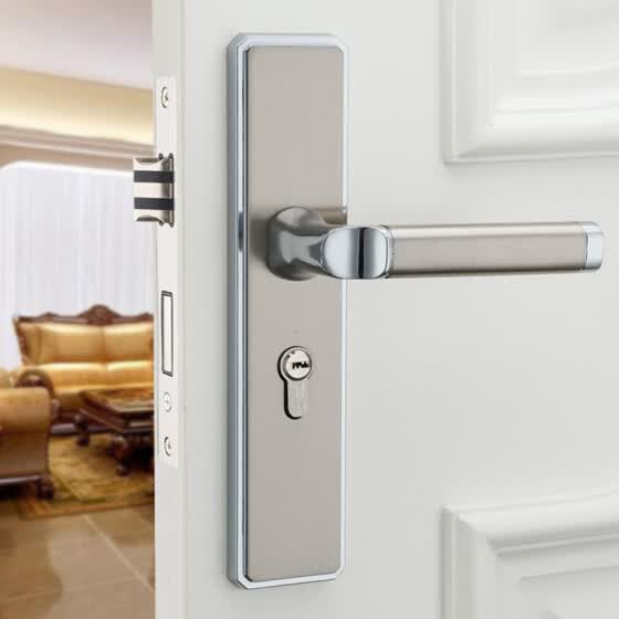 Shop Yuhuaze Bedroom European Style Interior Door Locks Double Tongue Bathroom Handle Wooden Door Lock Anti Theft Locks Online From Best Other Hardware On Jd Com Global Site Joybuy Com